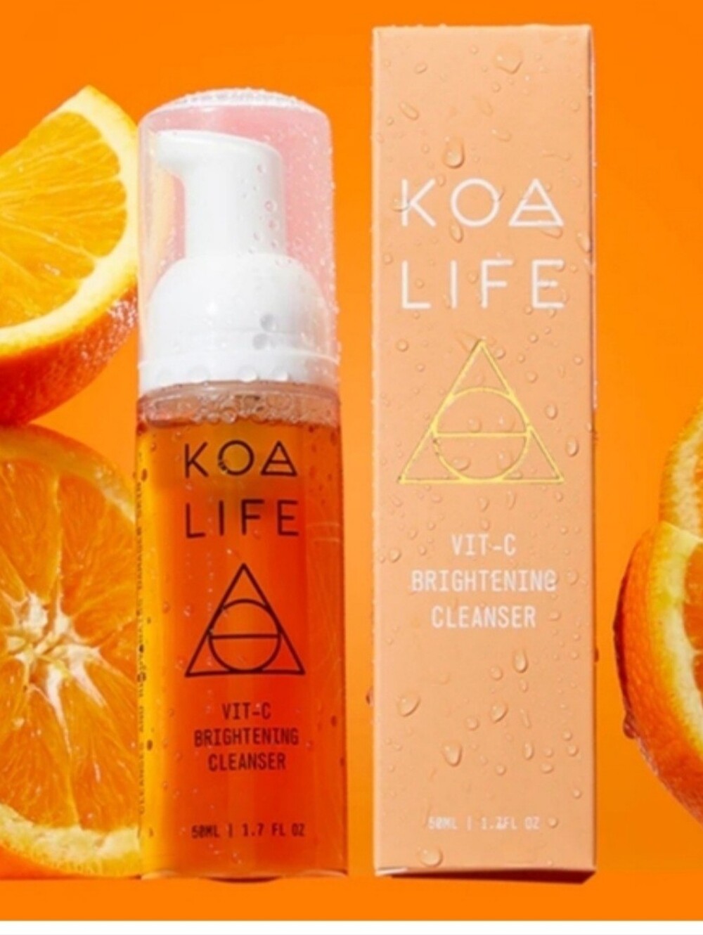 KOA Life Vit-C Brightening Cleanser - Orange